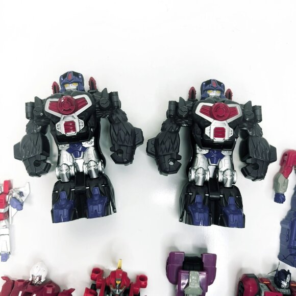 Transformers Action Figures Mixed Lot of 10 Includes Robot & Beast Modes - Picture 2 of 5
